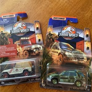 Jurassic World Legacy Collection Matchbox Car Set